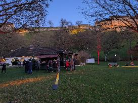 Bavarian Advent Highlight In Burghausen, Home To The World’s Longest Castle Complex