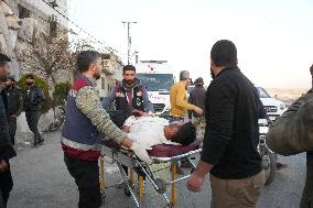 Dozens Killed And Injured In Airstrikes On Aleppo And Idlib