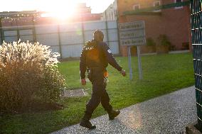 Didier Migaud Visits Nanterre Prison - Nanterre