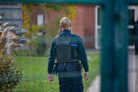 Didier Migaud Visits Nanterre Prison - Nanterre