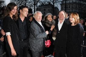 Premiere of 'Je n'ai rien oublie' in Paris