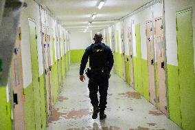 Didier Migaud Visits Nanterre Prison - Nanterre