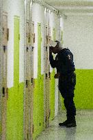 Didier Migaud Visits Nanterre Prison - Nanterre