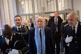 Didier Migaud Visits Nanterre Prison - Nanterre