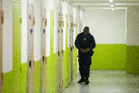 Didier Migaud Visits Nanterre Prison - Nanterre