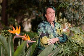 Patrick Blanc Poses At The First edition of Flowers4art - Monaco