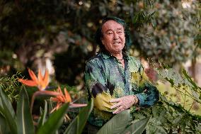 Patrick Blanc Poses At The First edition of Flowers4art - Monaco