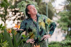 Patrick Blanc Poses At The First edition of Flowers4art - Monaco