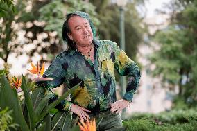 Patrick Blanc Poses At The First edition of Flowers4art - Monaco