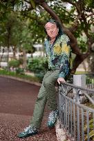 Patrick Blanc Poses At The First edition of Flowers4art - Monaco