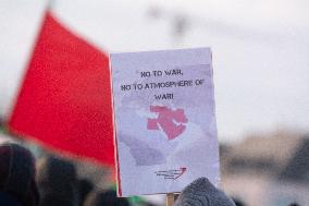 ''No Weapon Delivery To Israel'' Demo In Cologne