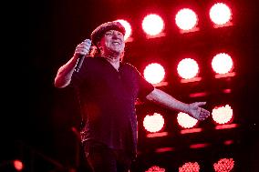 AC/DC Perform In Reggio Emilia Italy