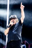 AC/DC Perform In Reggio Emilia Italy