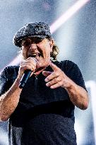 AC/DC Perform In Reggio Emilia Italy