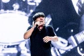 AC/DC Perform In Reggio Emilia Italy