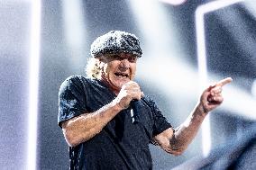 AC/DC Perform In Reggio Emilia Italy