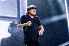 AC/DC Perform In Reggio Emilia Italy