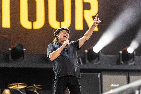 AC/DC Perform In Reggio Emilia Italy