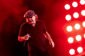 AC/DC Perform In Reggio Emilia Italy