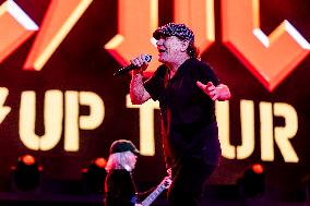 AC/DC Perform In Reggio Emilia Italy