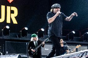 AC/DC Perform In Reggio Emilia Italy