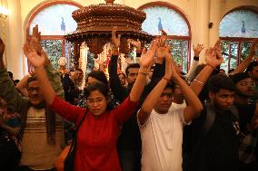 Bangladesh-Hindu Priest Arrest ISKCON Protest In India, Kolkata