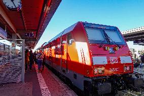 Daily Life At A German Train Station