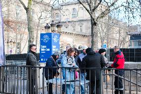 A Few Days Before The Reopening Of Notre-Dame Cathedral In Paris