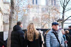 A Few Days Before The Reopening Of Notre-Dame Cathedral In Paris