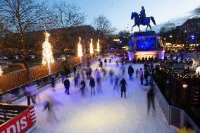 Christmas Atmosphere In Cologne