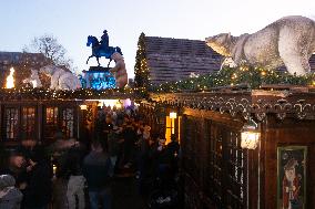 Christmas Atmosphere In Cologne