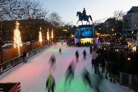 Christmas Atmosphere In Cologne