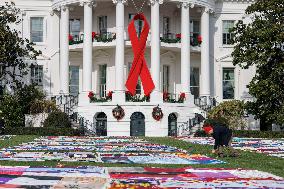 World AIDS Day At The White House - Washington