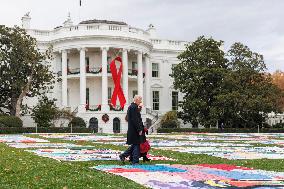 World AIDS Day At The White House - Washington