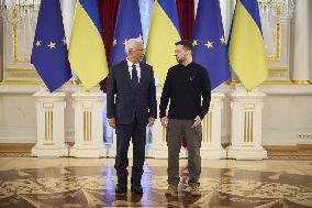 New EU Chiefs Visit Kyiv