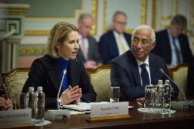 New EU Chiefs Visit Kyiv