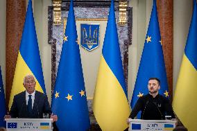 New EU Chiefs Visit Kyiv