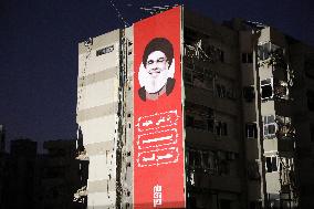 Thousands Visit Site Of Nasrallah's Assassination - Beirut