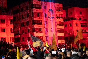 Thousands Visit Site Of Nasrallah's Assassination - Beirut