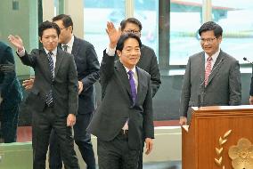 Taiwan leader Lai's 1st overseas trip