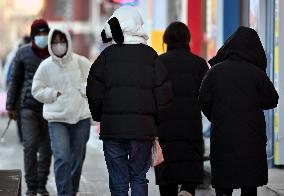 Cold Weather in Shenyang