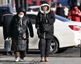 Cold Weather in Shenyang