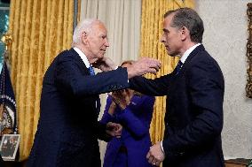 Joe Biden Pardons His Son Hunter