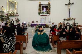 Patronal Festival Of San Andrés Tomatlán In Mexico City