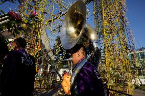 Patronal Festival Of San Andrés Tomatlán In Mexico City