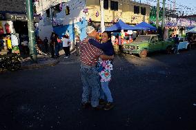 Patronal Festival Of San Andrés Tomatlán In Mexico City