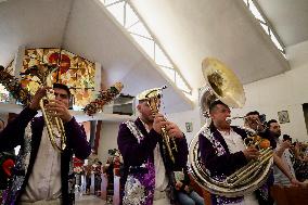 Patronal Festival Of San Andrés Tomatlán In Mexico City