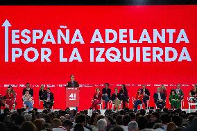 PSOE Congress Closes - Seville