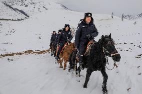 Border Patrol in Xinjiang