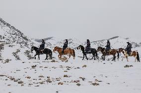 Border Patrol in Xinjiang